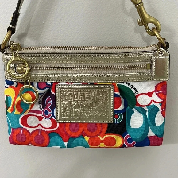 Coach Poppy Edition Handbag-Graffiti - Picture 1 of 4